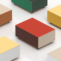 Table basse Bloc rectangulaire avec tiroir