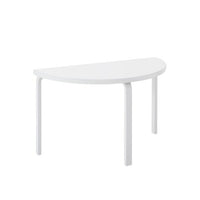 Aalto half-round table