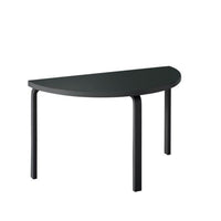 Aalto half-round table