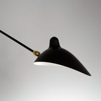 Applique 1 bras double rotule