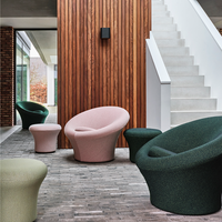 Fauteuil Mushroom avec pouf