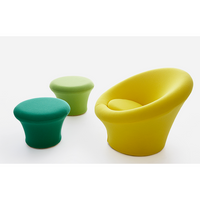 Fauteuil Mushroom avec pouf