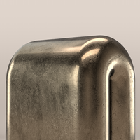 Chubby Stool en bronze