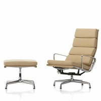 Soft Pad Chair EA 222 avec Ottoman EA 223