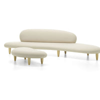 Freeform Sofa & Freeform Ottoman