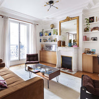 Tapis en laine Opéra blanc crème