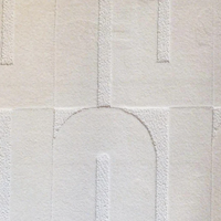 Tapis en laine Opéra blanc crème