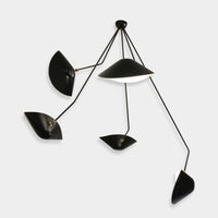 Ceiling light Spider 5 fixed broken arms