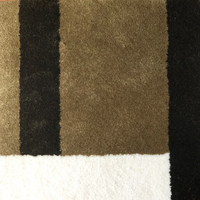 Tapis en laine baba vert sapin