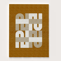 Wool carpet baba amber