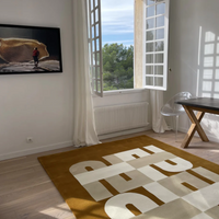 Wool carpet baba amber