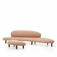 Freeform Sofa & Freeform Ottoman