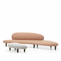 Freeform Sofa & Freeform Ottoman