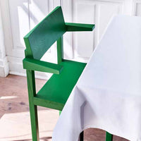 Silent chair with armrests