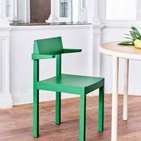 Silent chair with armrests