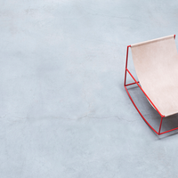 Rocking Chair leather seat