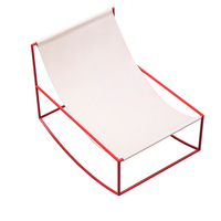 Rocking Chair leather seat