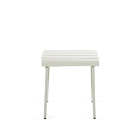 Aligned outdoor stool