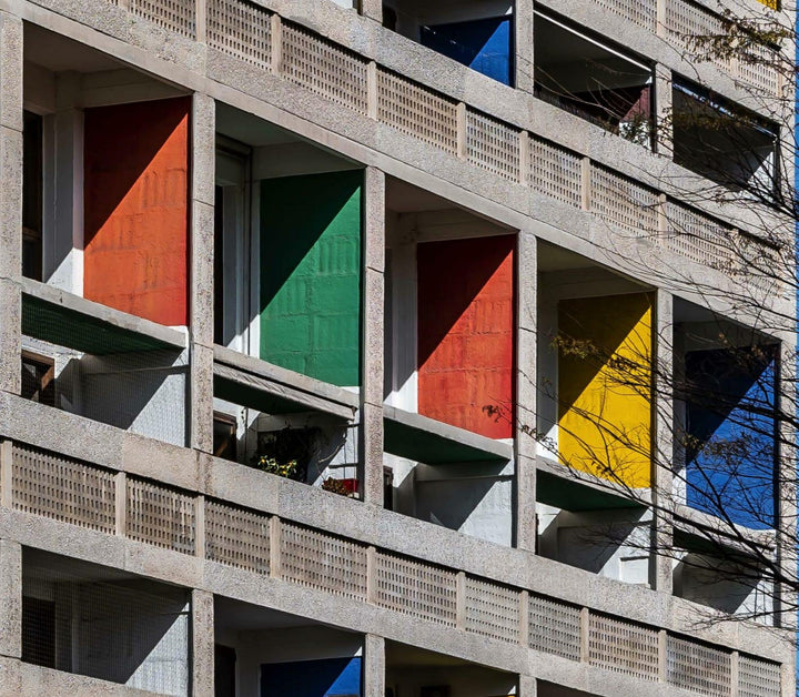 Dormir chez le fada à l'hôtel "Le Corbusier" à la Cité Radieuse à Marseille.