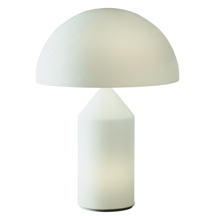 Atollo 235 table lamp in opal glass
