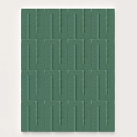 Wool carpet Opera Ocean green