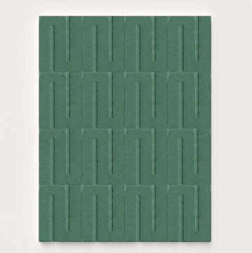 Wool carpet Opera Ocean green