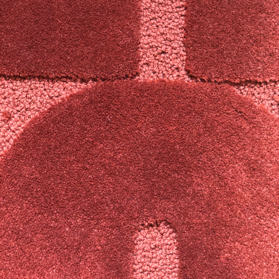 Wool carpet Opera terracotta