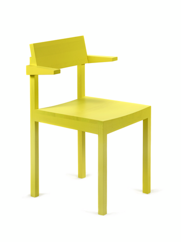 Silent chair with armrests