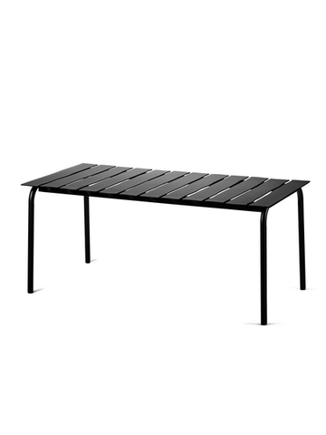 Large Aligned Outdoor Table